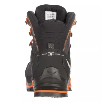 SALEWA chaussures de randonnée MTN Trainer Mid GTX - Asphalt/Fluo Orange - UK 10.5 (EU 45)