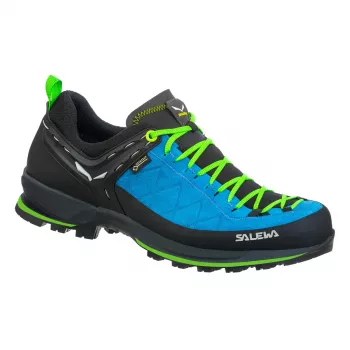 Chaussures de trekking Salewa Mountain Trainer 2 GTX - Ombre Blue/Fluo Green - EU 42,5