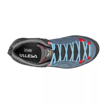 Chaussures SALEWA Mtn Trainer 2 GTX femme Dark Denim Fluo Coral UK 5 (EU 38)