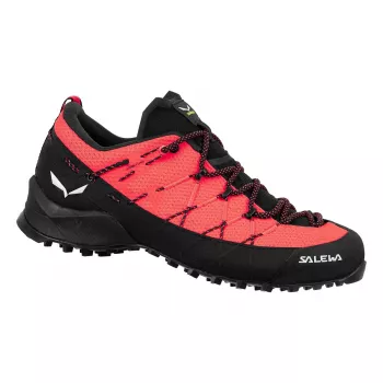Chaussures d'approche Salewa Wildfire 2 pour femme - Fluo Coral/Noir, taille 36,5