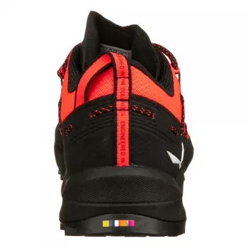 Chaussures d'approche Salewa Wildfire 2 pour femme - Fluo Coral/Noir, taille 36,5