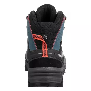 Chaussures de randonnée femme SALEWA Alp Trainer 2 Mid GTX - Java Blue/Fluo Coral - UK 5 (EU 38)