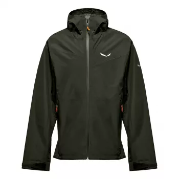 Veste Salewa Puez Aqua 4 PTX 2.5L - Dark Olive, taille M