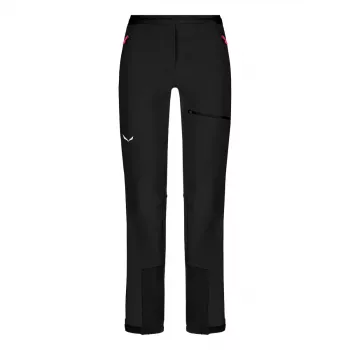 Pantalon de randonnée femme Salewa Sella DST, taille XS, Black Out