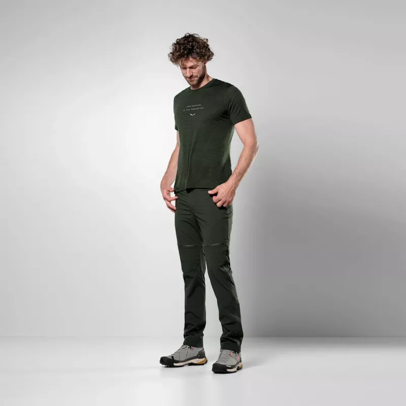T-shirt Salewa Eagle Eitd AM - Olive - M