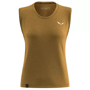 Débardeur Salewa Eagle Minilogo Am - Golden Brown - Taille M