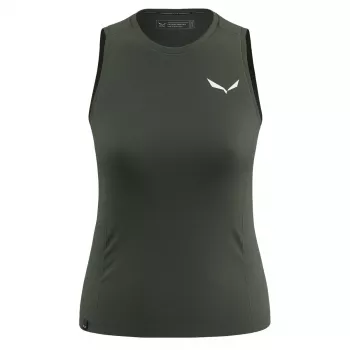 Débardeur Salewa Puez Dry pour femme - M, Dark Olive
