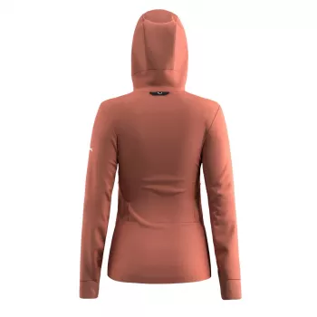 Veste à capuche Salewa Agner Polarlite, Etruscan Red, XS