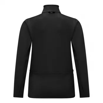 Sweat à capuche zippé SALEWA Puez Cammino femme Black Out taille 36 (S)