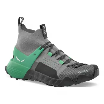 Chaussures SALEWA Wildfire NXT Knit femme Alloy/Green UK5