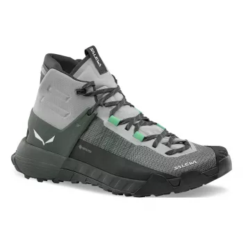 Chaussures de randonnée Salewa Wildfire NXT Mid GTX - Alloy/Dark Olive - UK 11,5 (EU 46,5)