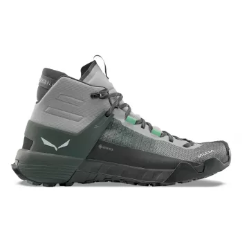 Chaussures de randonnée Salewa Wildfire NXT Mid GTX - Alloy/Dark Olive - UK 11,5 (EU 46,5)