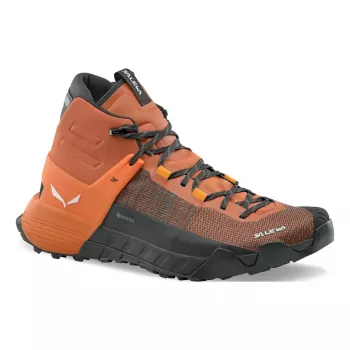 Chaussures d'approche et de randonnée SALEWA Wildfire NXT MID GTX - Walnut/Black (marron)