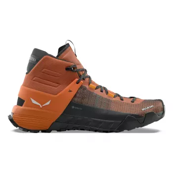 Chaussures d'approche et de randonnée SALEWA Wildfire NXT MID GTX - Walnut/Black (marron)