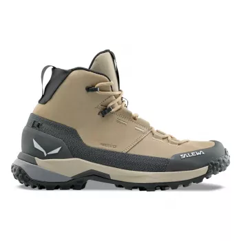Chaussures de randonnée SALEWA Puez Leather Mid PTX pour femme Onyx UK 5,5
