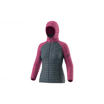 Veste à capuche en duvet SALEWA Radical Down pour femme Magenta 36
