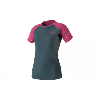 T-shirt de running à manches courtes SALEWA Dynafit Alpine Pro pour femme - Magenta, taille XS