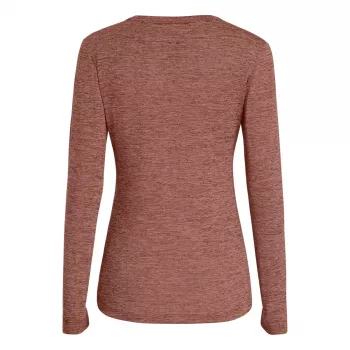 T-shirt à manches longues Puez Melange Dry SALEWA femme rose S