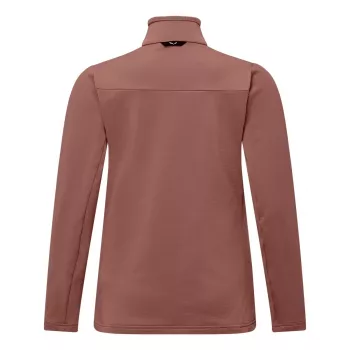 Veste polaire à zip intégral Puez Cammino Fleece SALEWA femme Desert Pink 38 M