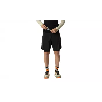 Short 2 en 1 Salewa Dynafit Ultra, Black Out, taille M