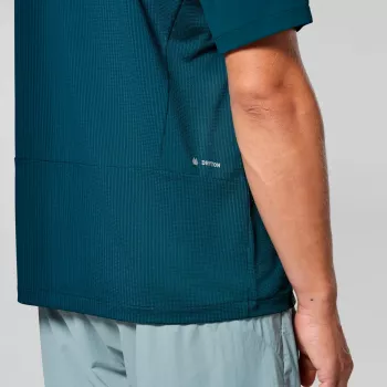T-shirt Salewa Pedroc Dry Hyb Pond Blue M