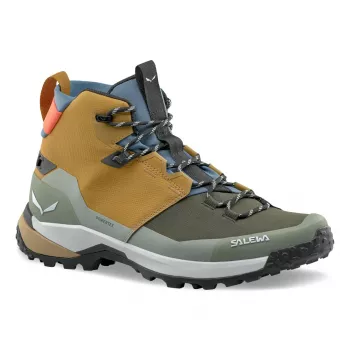 Chaussures de randonnée Salewa Puez 2 Mid Golden Brown taille 9