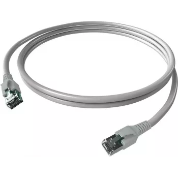 Câble patch EasyLan FlexBoot Cat.6A S/FTP gris 10m