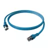 Câble patch EasyLan saCon DualBoot S/FTP bleu 2,00m Cat.6A - FTP - SFTP