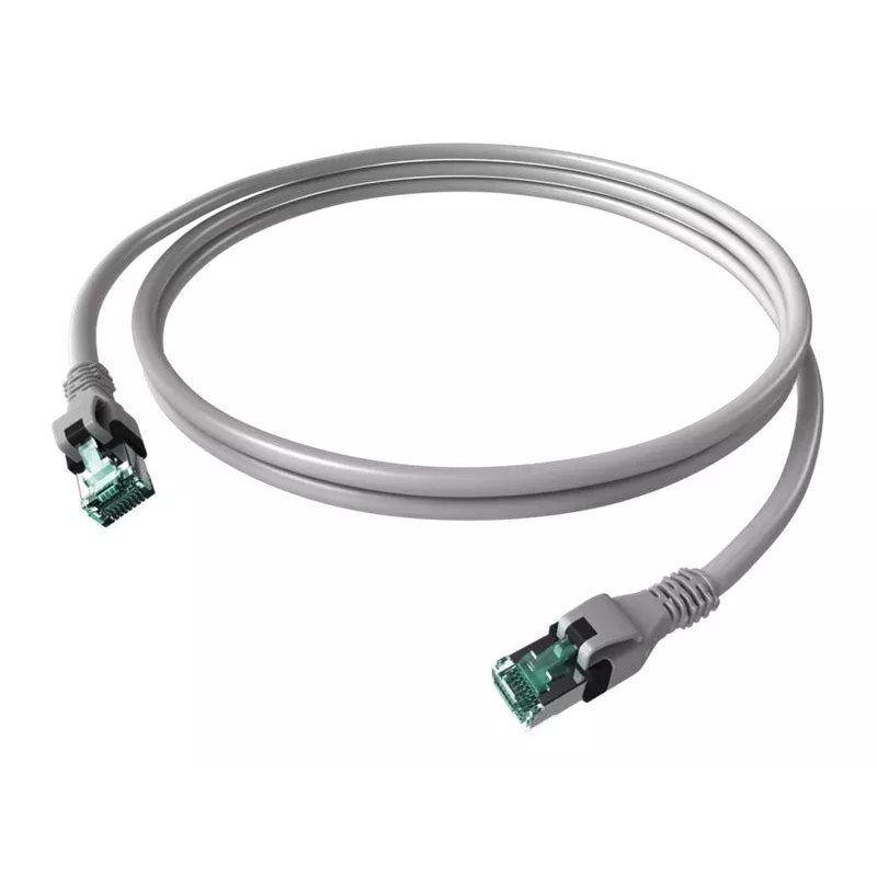 Câble patch EasyLan saCon DualBoot S/FTP bleu 2,00m Cat.6A - FTP - SFTP
