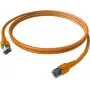 Câble patch EasyLan FlexBoot Cat.6 S/FTP orange 7,5 m