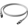 Câble patch EASYLAN VarioBoot Cat.6A S/FTP gris 1 m
