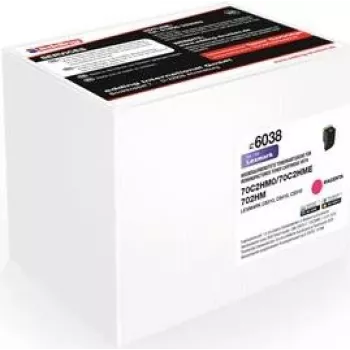 Cartouche de toner magenta EDDING EDD-6038 compatible avec Lexmark 70C2HM0