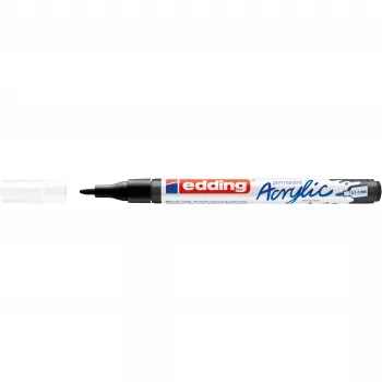 Marqueur acrylique EDDING 5500 noir 0,7 - 1,0 mm 1 pièce