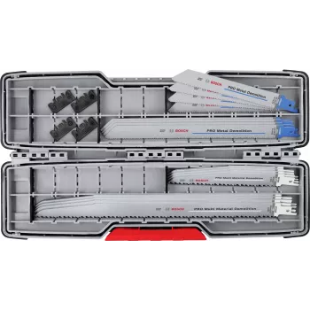 Bosch PRO Tough Box ensemble de 16 lames de scie sabre demolition