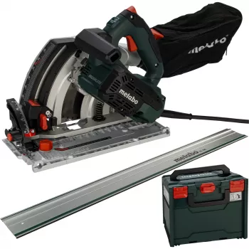 Scie circulaire portative Metabo KT 66 BL + FS 160 1200 W sans balais avec rail de guidage