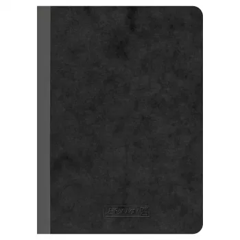 Carnet BRUNNEN FACT!plus A6 ligné 96 feuilles noir