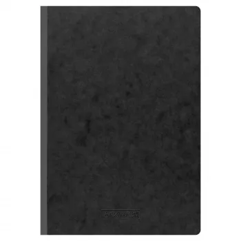 BRUNNEN FACT!plus Carnet A4 quadrillé 96 feuilles noir
