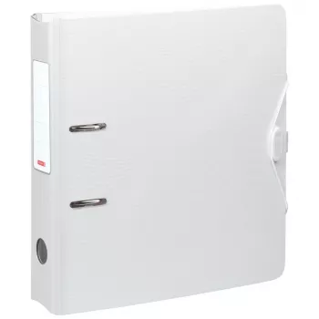 BRUNNEN WAVE Classeur à levier blanc plastique 7,0 cm DIN A4
