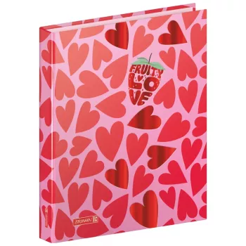 Brunnen Fruity Love classeur à anneaux rose