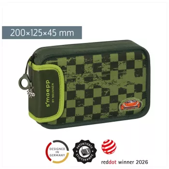 BRUNNEN trousse garnie s'maepp Fast Wheels vert/vert clair 16 pièces, 20,0 x 4,5 cm (1049120521)