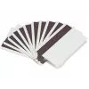 Carte plastique vierge ARTDEV - 30mil 0,76 mm avec piste magnétique Lo-Co non programmée - blanche