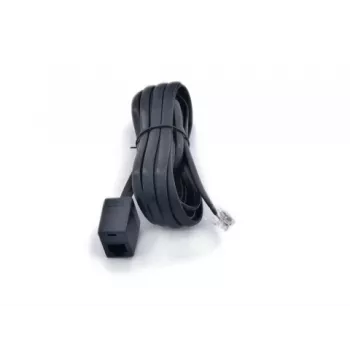 ARTDEV RJ12 Extension Cable 3m Black - Telephone Extension