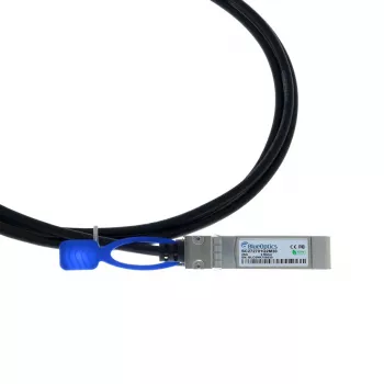 BlueOptics E25G-SFP28-TWX-P-00501 Câble twinax passif DAC SFP28 0,5 m 30AWG compatible BlueLAN