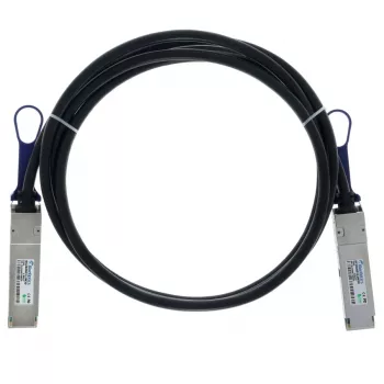 BlueOptics E100G-QSFP-QSFP-P-0501 Câble twinax cuivre passif DAC QSFP28 5 m compatible BlueLAN