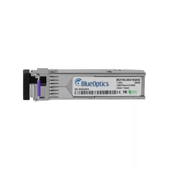 Émetteur-récepteur SFP BlueOptics BO15C4931620D compatible Ruckus E1MG-BXD, LC simplex, 1000BASE-BX-D, monomode