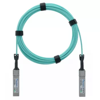 Câble optique actif BlueOptics AOC SFP+ 30 m compatible Ruckus 10GE-SFPP-AOC-3001 BO353503J30M