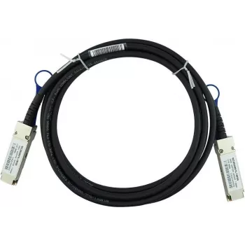 Câble direct attach QSFP28 BlueLAN compatible Amphenol NDAAFG-0005, 100GBASE-CR4, Infiniband EDR, 30AWG, 2 mètres