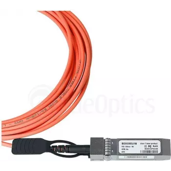 Câble breakout cuivre direct attach passif (DAC) BlueOptics BlueLAN compatible MikroTik Q+BC0005-S+ QSFP+ vers 4x SFP+ - 5 m