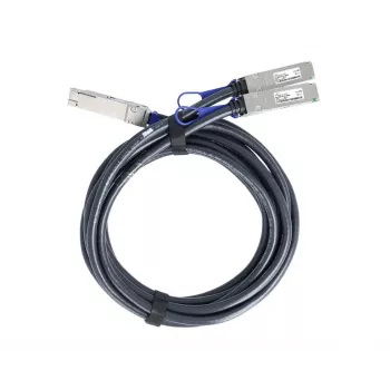 Câble breakout DAC BlueLAN FN-CABLE-QSFPDD-2QSFP56-L1-BL 400G QSFP-DD vers 2x QSFP56, 1 m