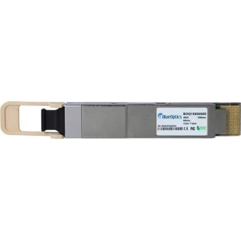 BLUEOPTICS NVIDIA 980-9I693-F4NS00 transceiver QSFP112, MPO-MTP-12/APC, 400GBASE-SR4, fibre multimode, 850nm, 50 mètres, 0°C/+70°C, DDM